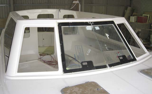 Front Glass Installation